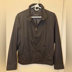 Banana Republic Factory Men’s Black Zipper Jacket
